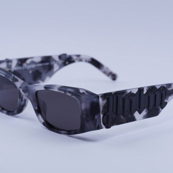 Palm Angels Palm Angels PERI007 ANGEL 1307 Sunglasses Havana Rectangle Size ONE SIZE - 4 Thumbnail