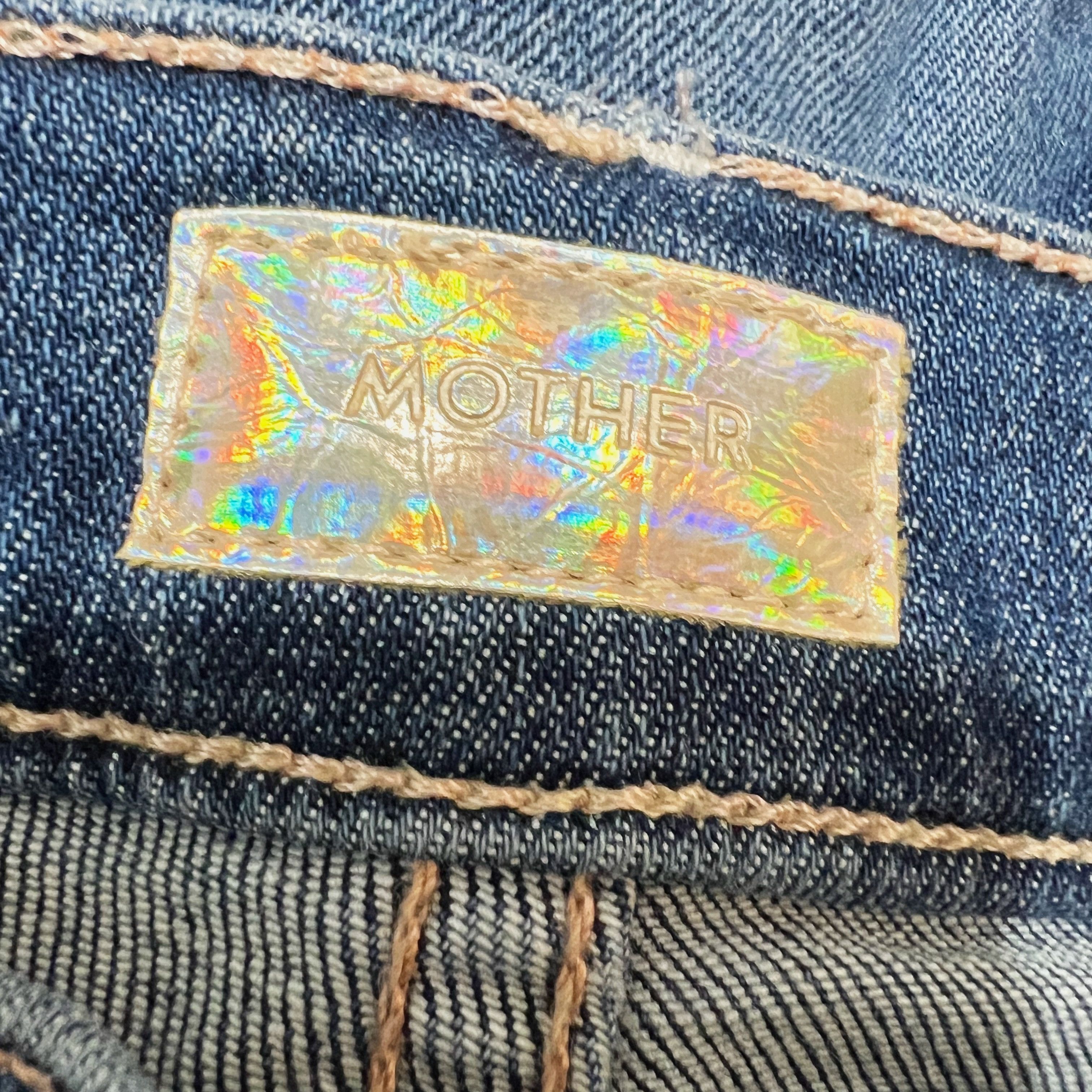 MOTHER Mother Denim The Stunner Zip Two Step Fray Size 25" / US 0 / IT 36 - 2 Thumbnail