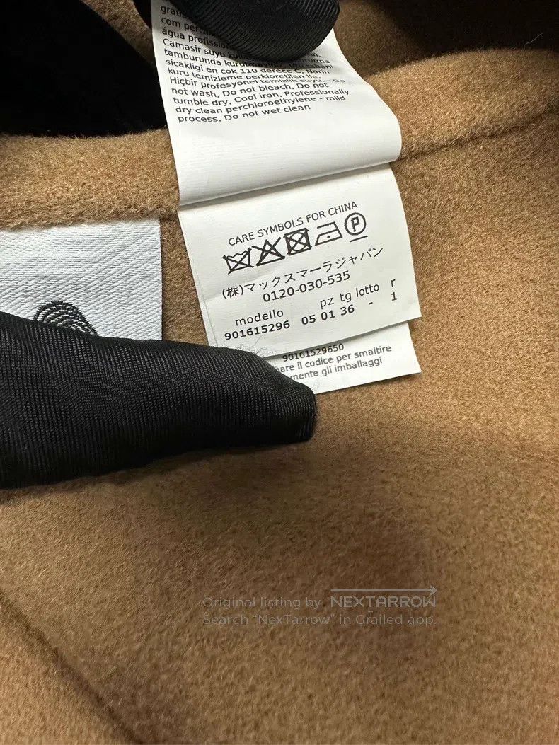 Max Mara Max Mara Double-faced Cashmere Coat Camel Size XS / US 0-2 / IT 36-38 - 6 Thumbnail