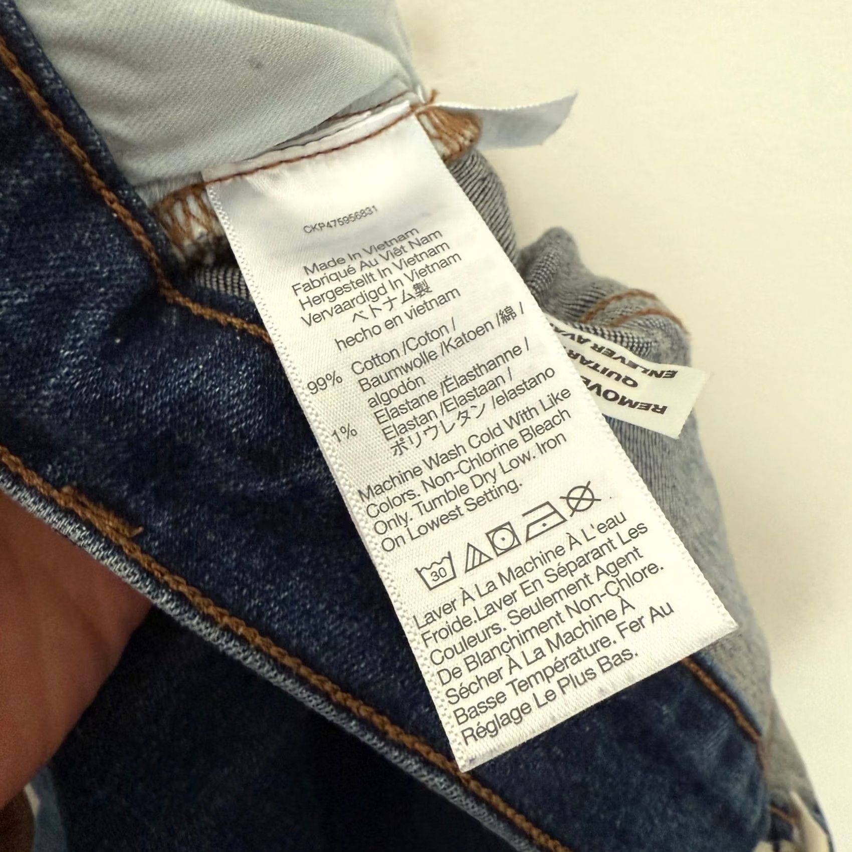 Madewell Madewell Jeans Western Minimalistic Core-28 Bootcut Women 28 Blue Y2K Medium Wash Mid-Rise Knock Out Size 28" / US 6 / IT 42 - 3 Thumbnail