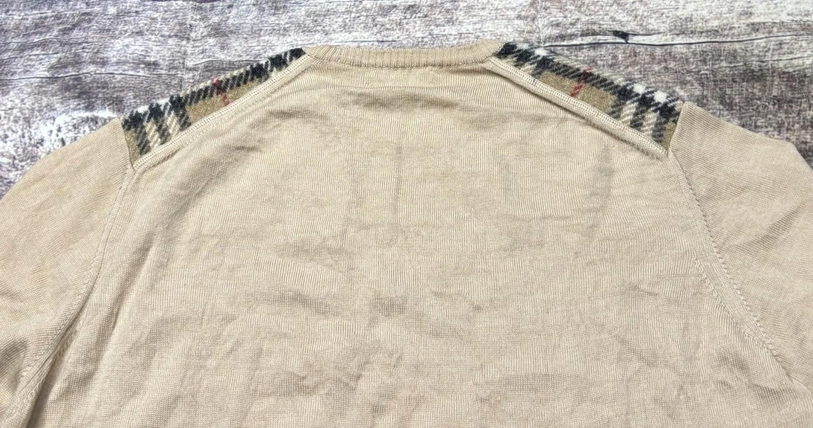 Other Burberry London Sweater Mens Small Merino Wool Nova Check Size US S / EU 44-46 / 1 - 10 Thumbnail