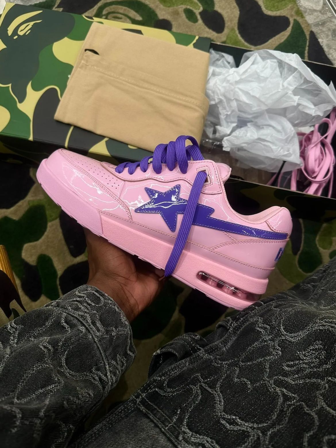 Bape BAPE x DON TOLIVER ROAD STA Size US 9 / EU 42 - 1 Thumbnail