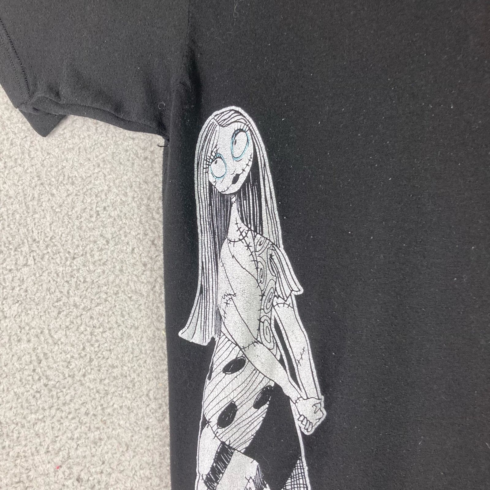 Disney Nightmare Before Christmas Shirt Mens Sz Large Sally Black Size L / US 10 / IT 46 - 3 Thumbnail