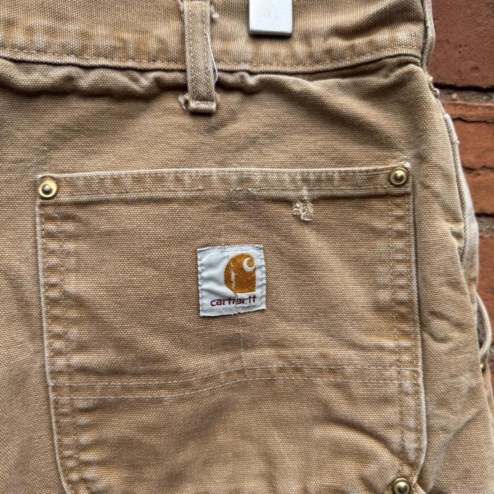 Carhartt vintage carhartt double knee jeans 36x30 Size US 36 / EU 52 - 6 Thumbnail