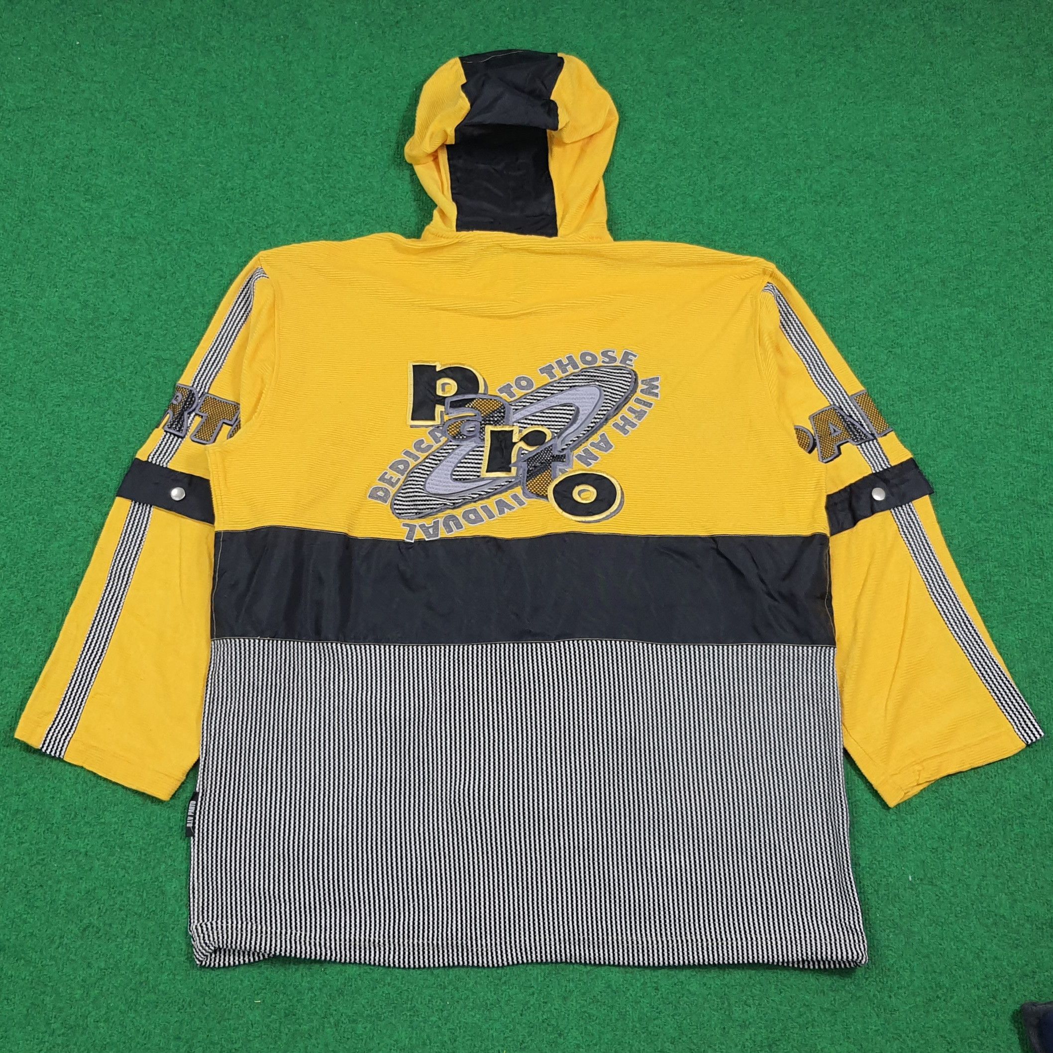 Vintage Vintage 90s Parto Sport American Jacket Hoodie c279N10 Size US XXL / EU 58 / 5 - 1 Thumbnail