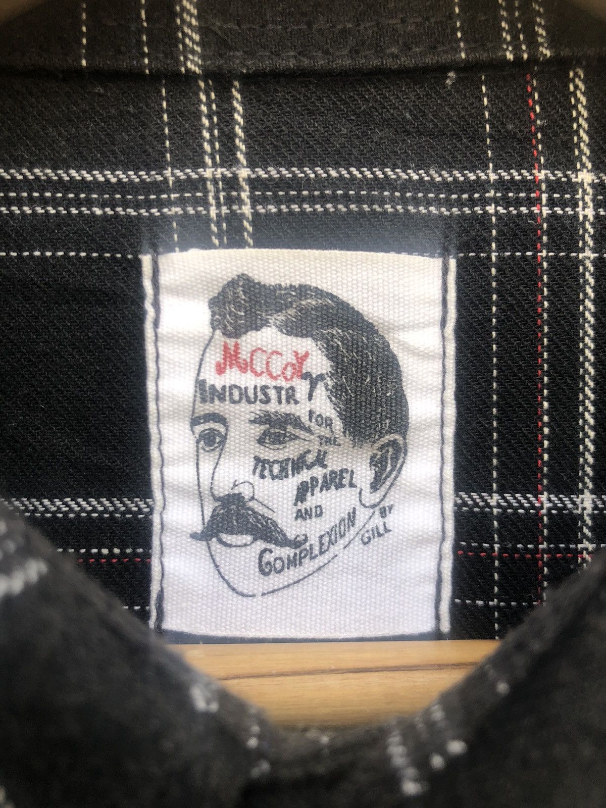 The Real McCoy's The Real McCoy Union Made Black Plaid Button Shirts Size US M / EU 48-50 / 2 - 3 Thumbnail