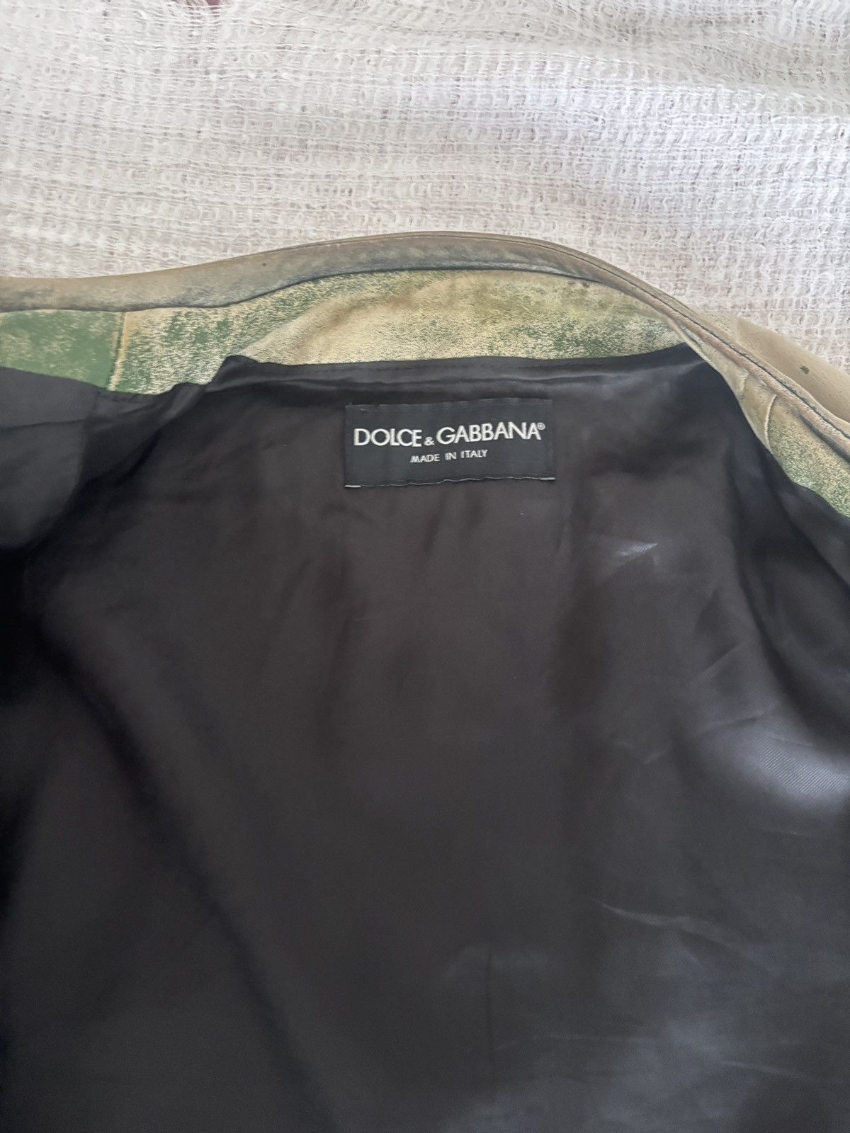 Dolce & Gabbana Dolce & Gabbana Horse Leather Biker Jacket Size US M / EU 48-50 / 2 - 8 Thumbnail