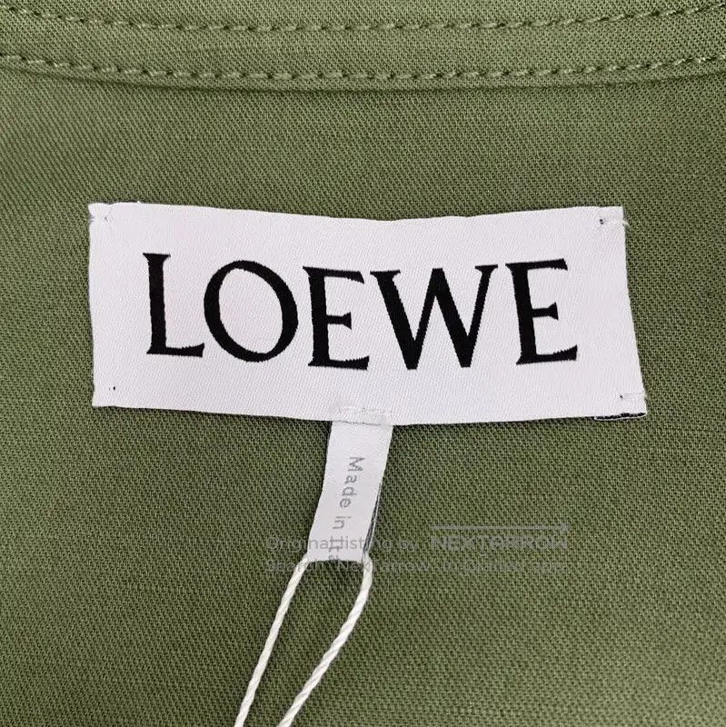 Loewe Loewe Green Cotton Women's Jacket . Size S / US 4 / IT 40 - 6 Thumbnail