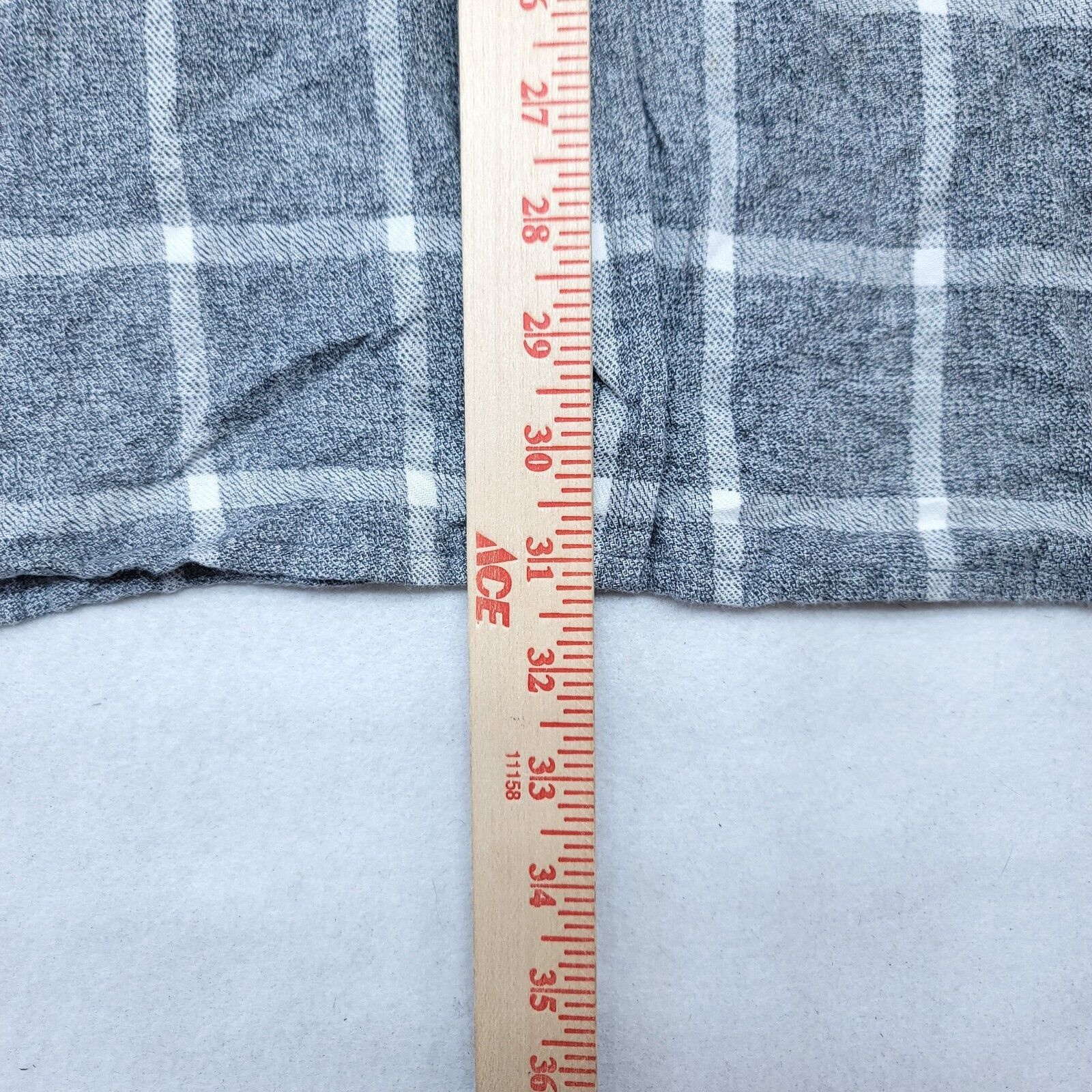 Rip Curl Ripcurl Windowpane Flannel Shirt Mens Size XL Gray White Size US XL / EU 56 / 4 - 7 Thumbnail