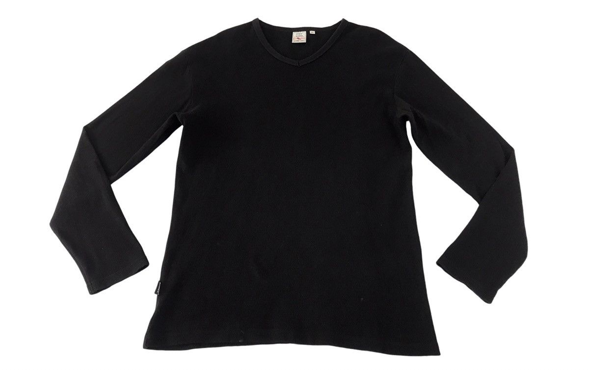 Avirex × Vintage Vintage Avirex Black Colour Long Sleeve S-Shirt Design Size US M / EU 48-50 / 2 - 1 Thumbnail