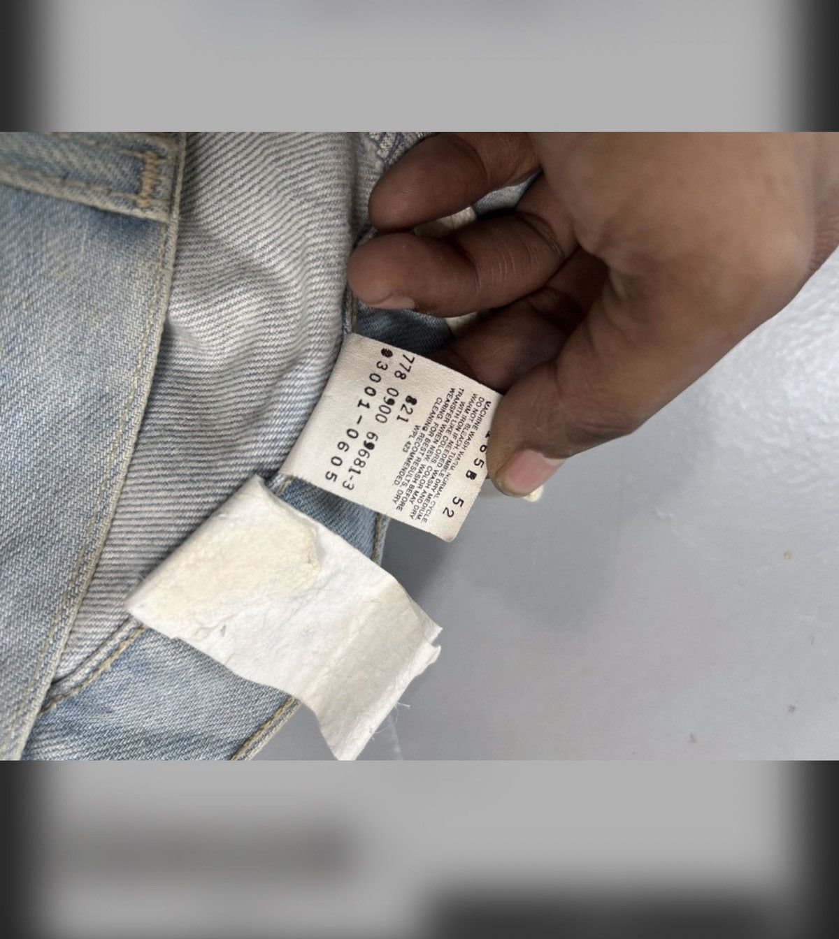 Levi's Vintage Levi’s engineer jeans denim Size US 35 - 6 Thumbnail