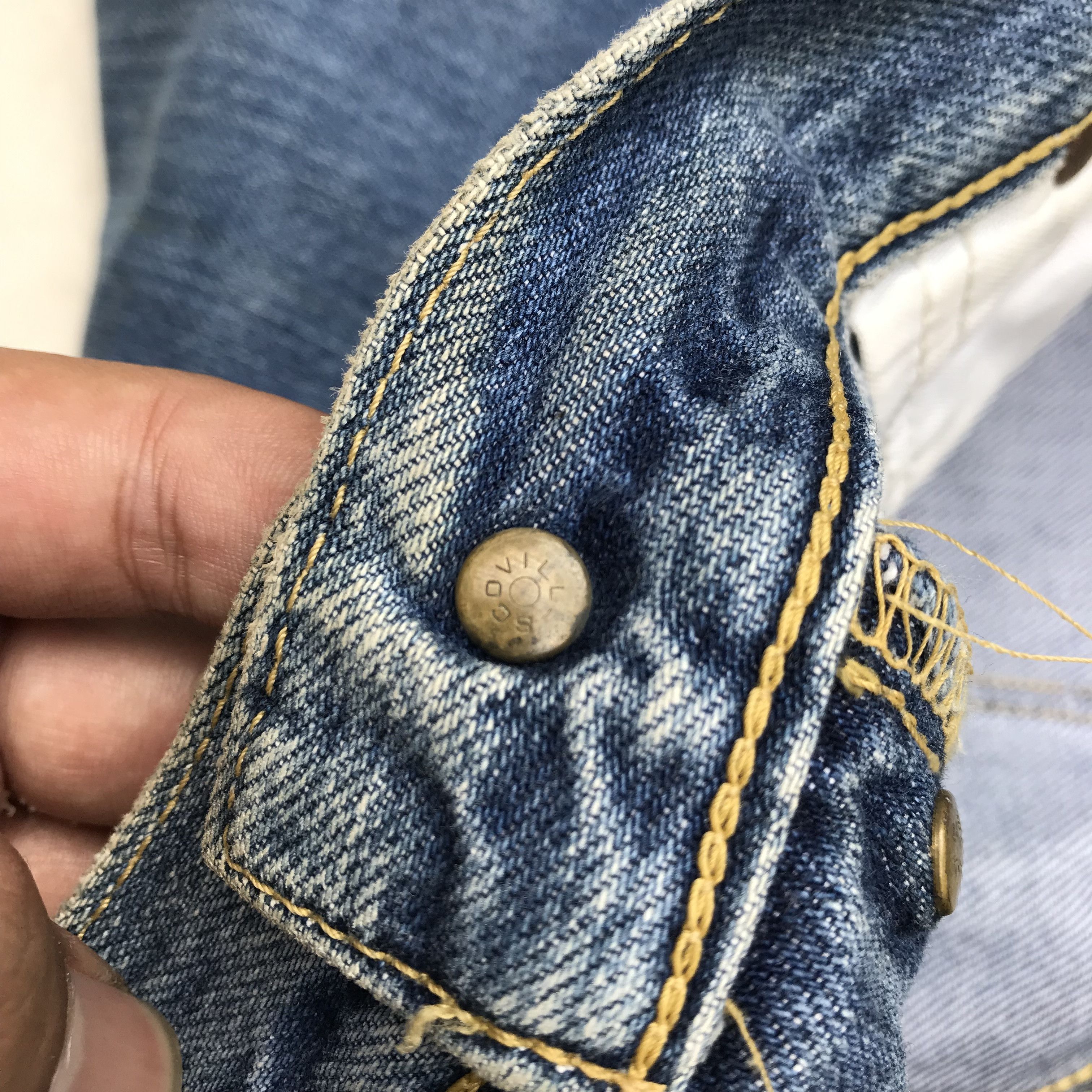 Lee × Union LA × Vintage Vintage Lee riders X Edwin sanforized union made jeans butto Size US 31 - 10 Thumbnail
