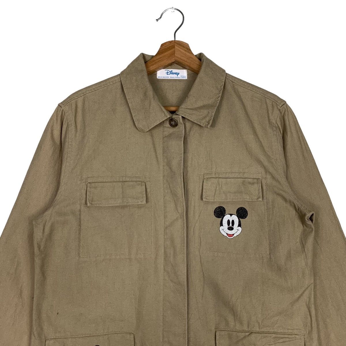 Disney MICKEY MOUSE X Belle Maison Chore Jacket #0087-C6 Size US L / EU 52-54 / 3 - 5 Thumbnail