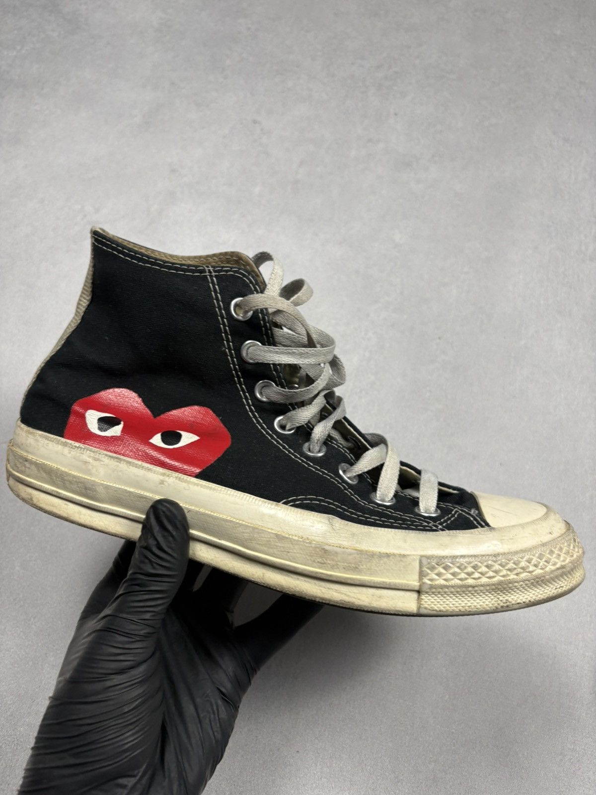Comme des Garcons Comme des Garcons Converse Hi Top Sneakers Chuck Taylor Size US 7 / EU 40 - 7 Thumbnail