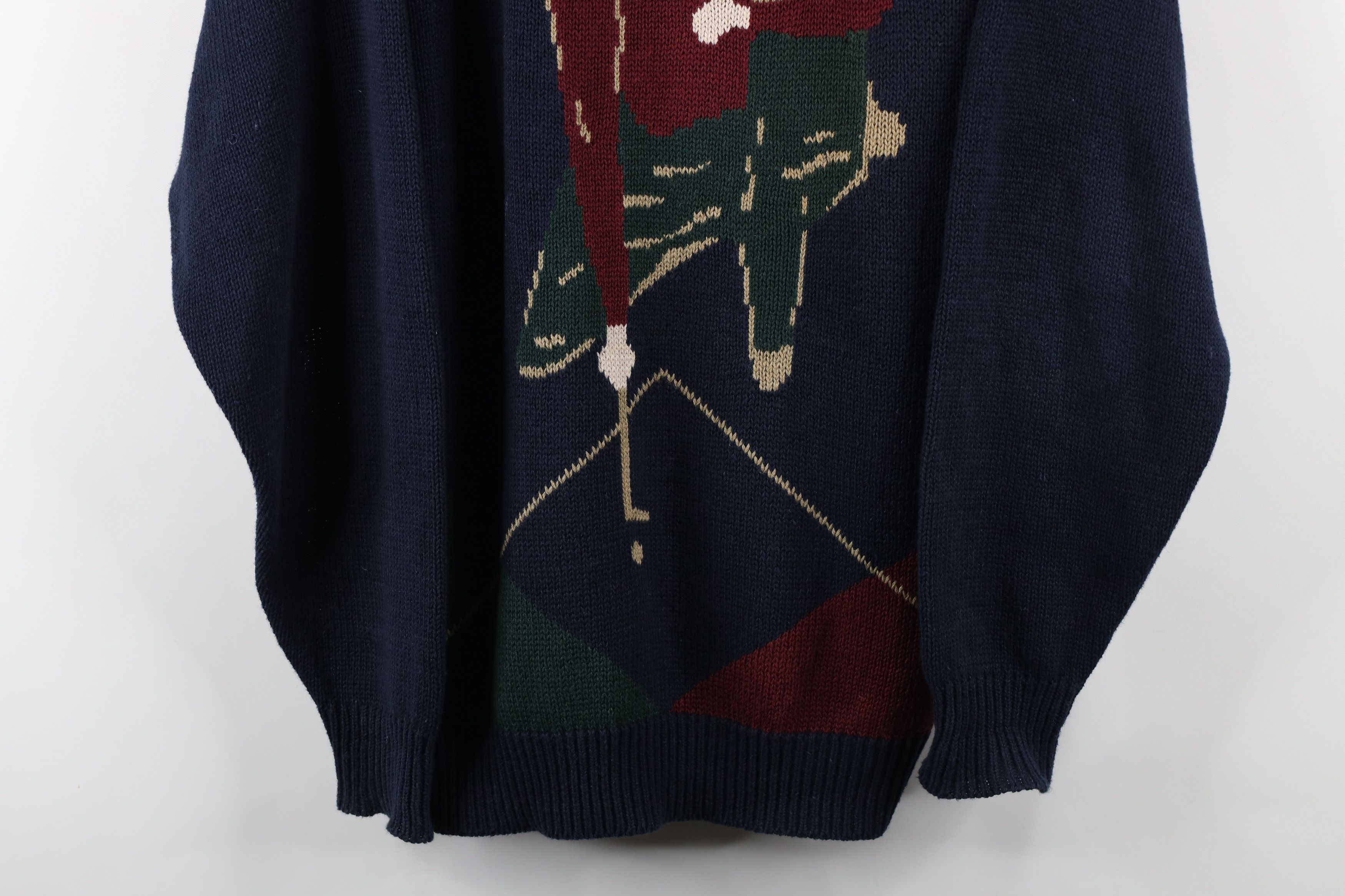 Vintage Vintage 90s Streetwear Distressed All Over Print Sweater Size US M / EU 48-50 / 2 - 3 Thumbnail