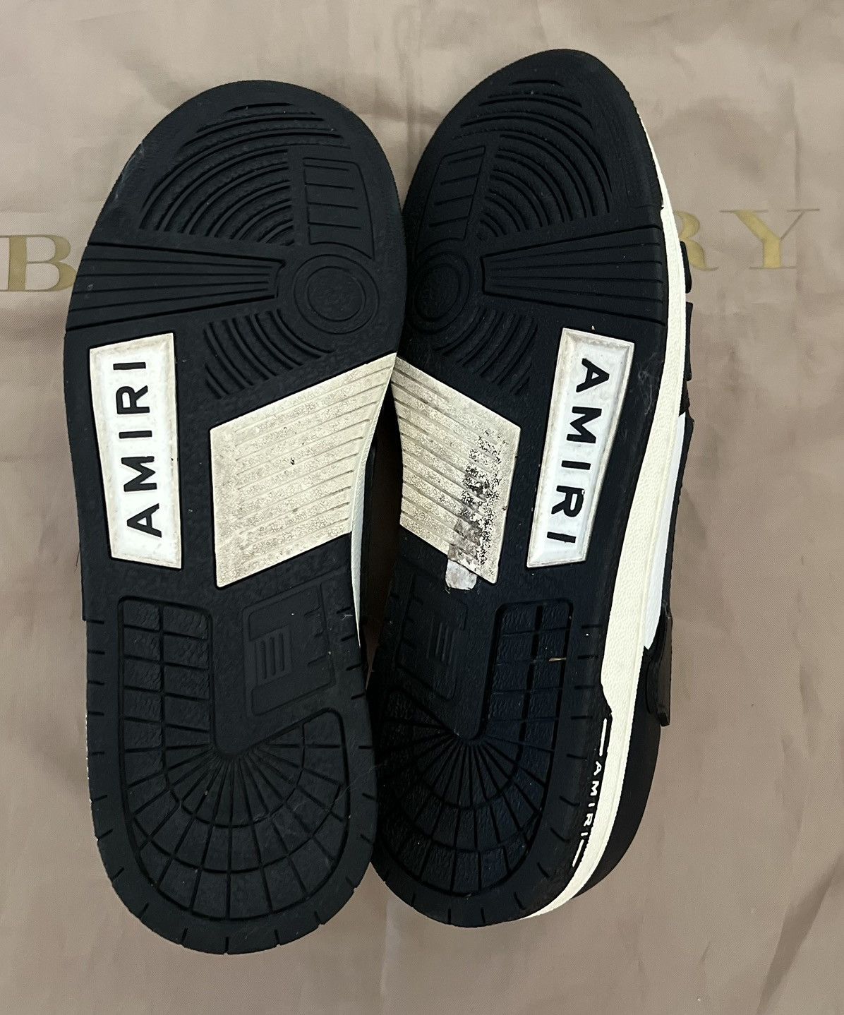 Amiri AMIRI Black & White Skel Top Mules size 10 Size US 10 / EU 43 - 4 Thumbnail