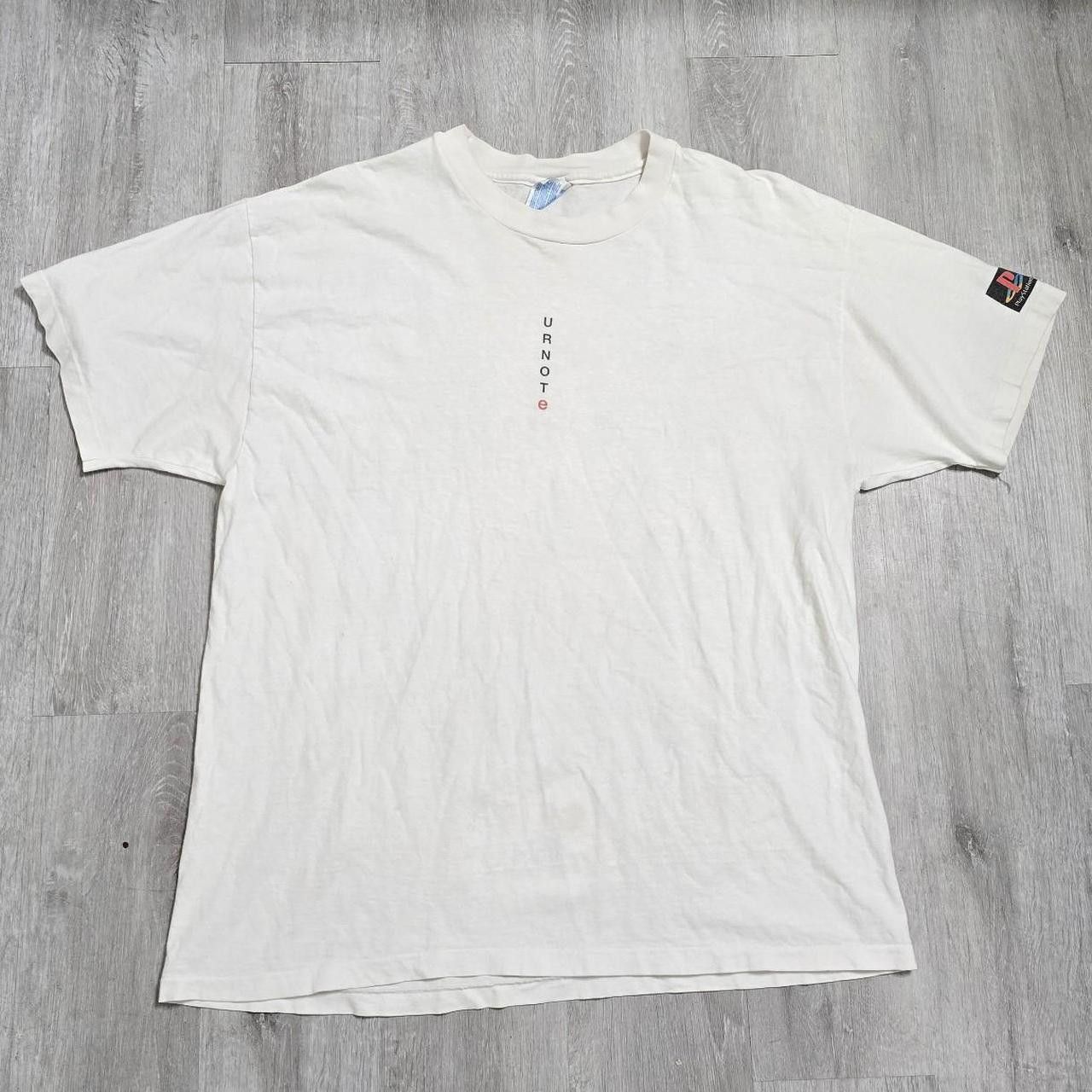 Hanes Vintage 90s URNOTE Playstation Console Promo Tee RARE Size US XL / EU 56 / 4 - 2 Thumbnail