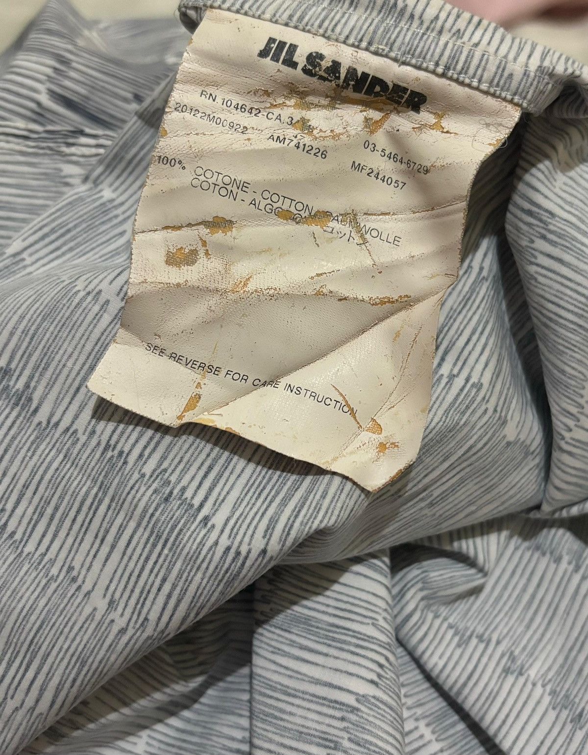 Jil Sander Jil sander shirt Size US M / EU 48-50 / 2 - 7 Thumbnail
