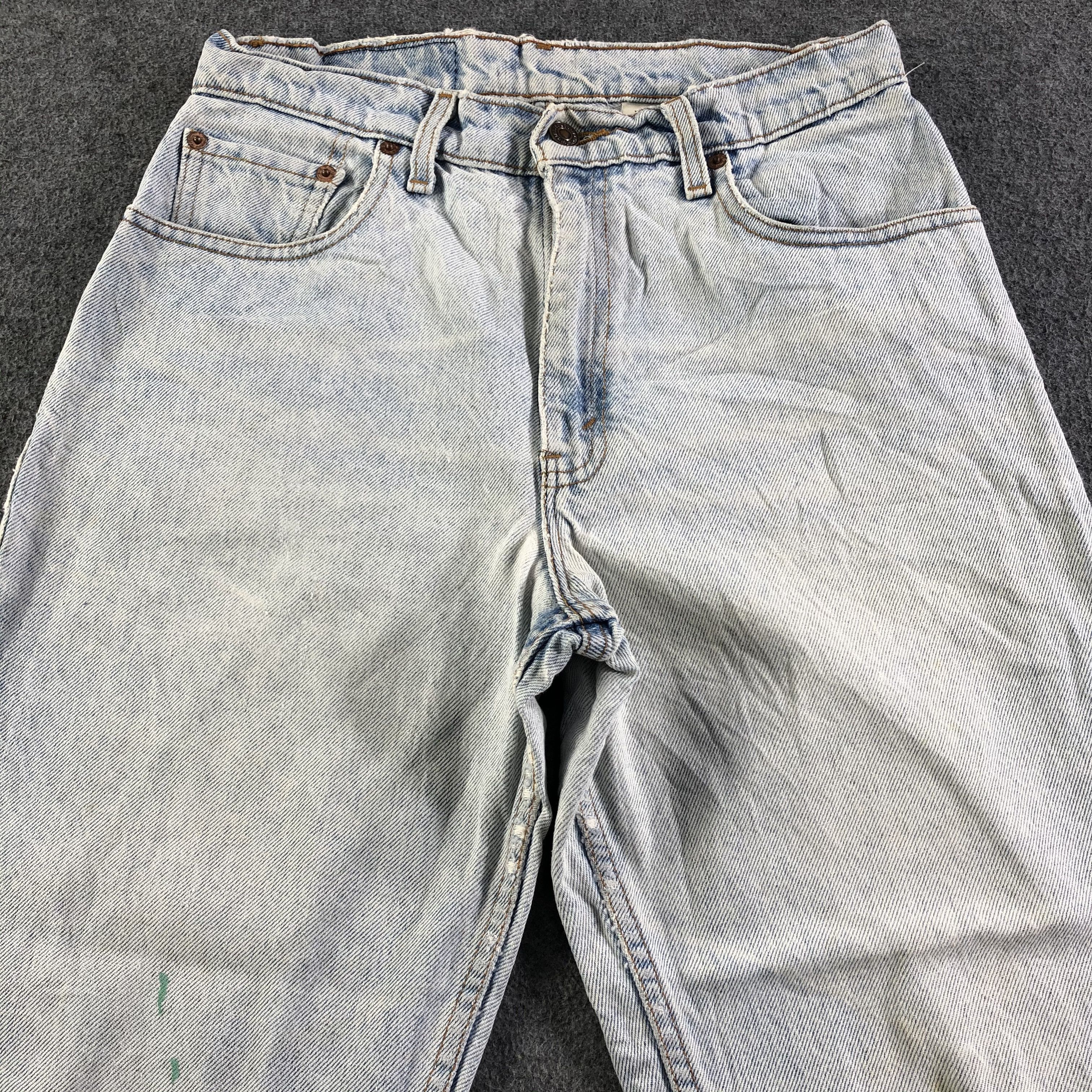 Levi's 90s Vintage Light Wash Levis 550 Jeans-J3023 Size US 29 - 3 Thumbnail