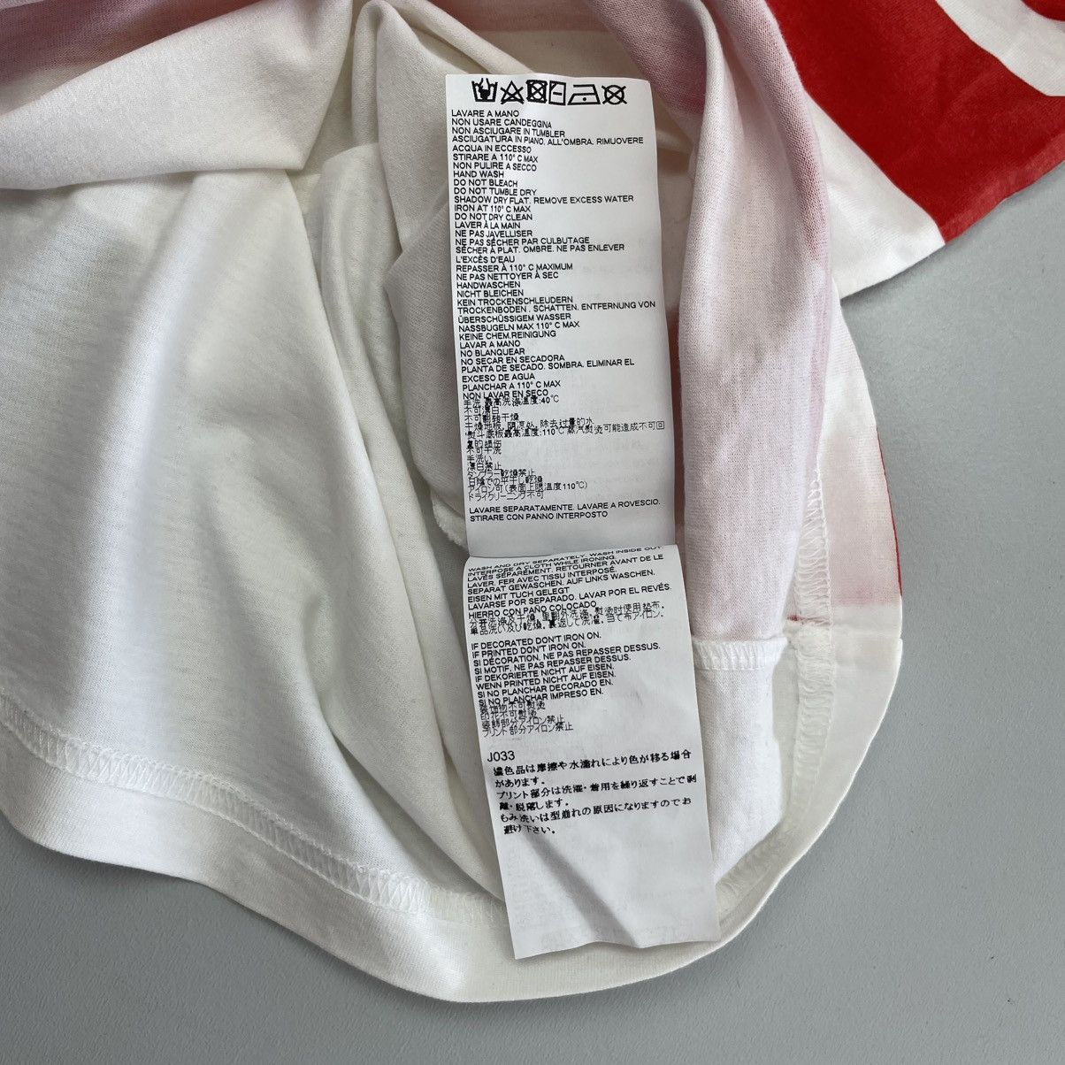Maison Margiela Maison Margiela "Vitamin" Oversized Print T-Shirt sz S Size US S / EU 44-46 / 1 - 17 Thumbnail