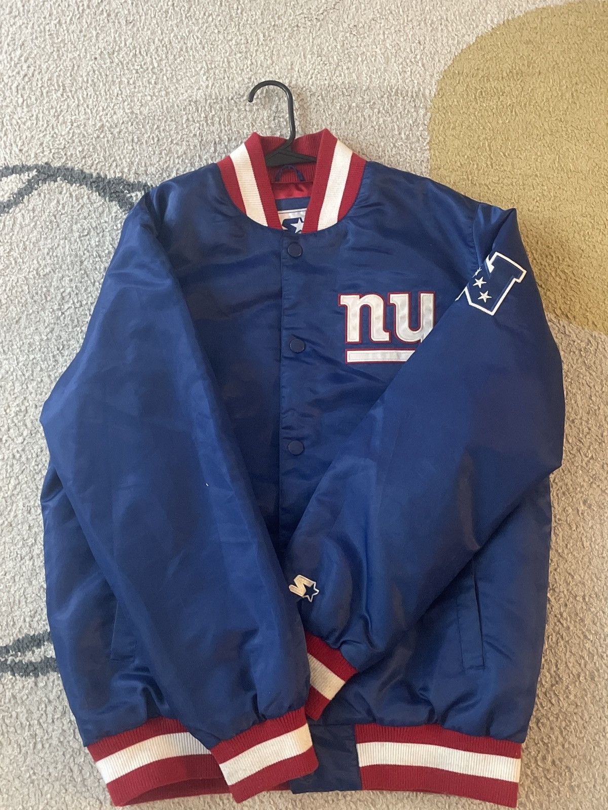 Starter NY Giants Varsity Jacket Size US M / EU 48-50 / 2 - 1 Thumbnail
