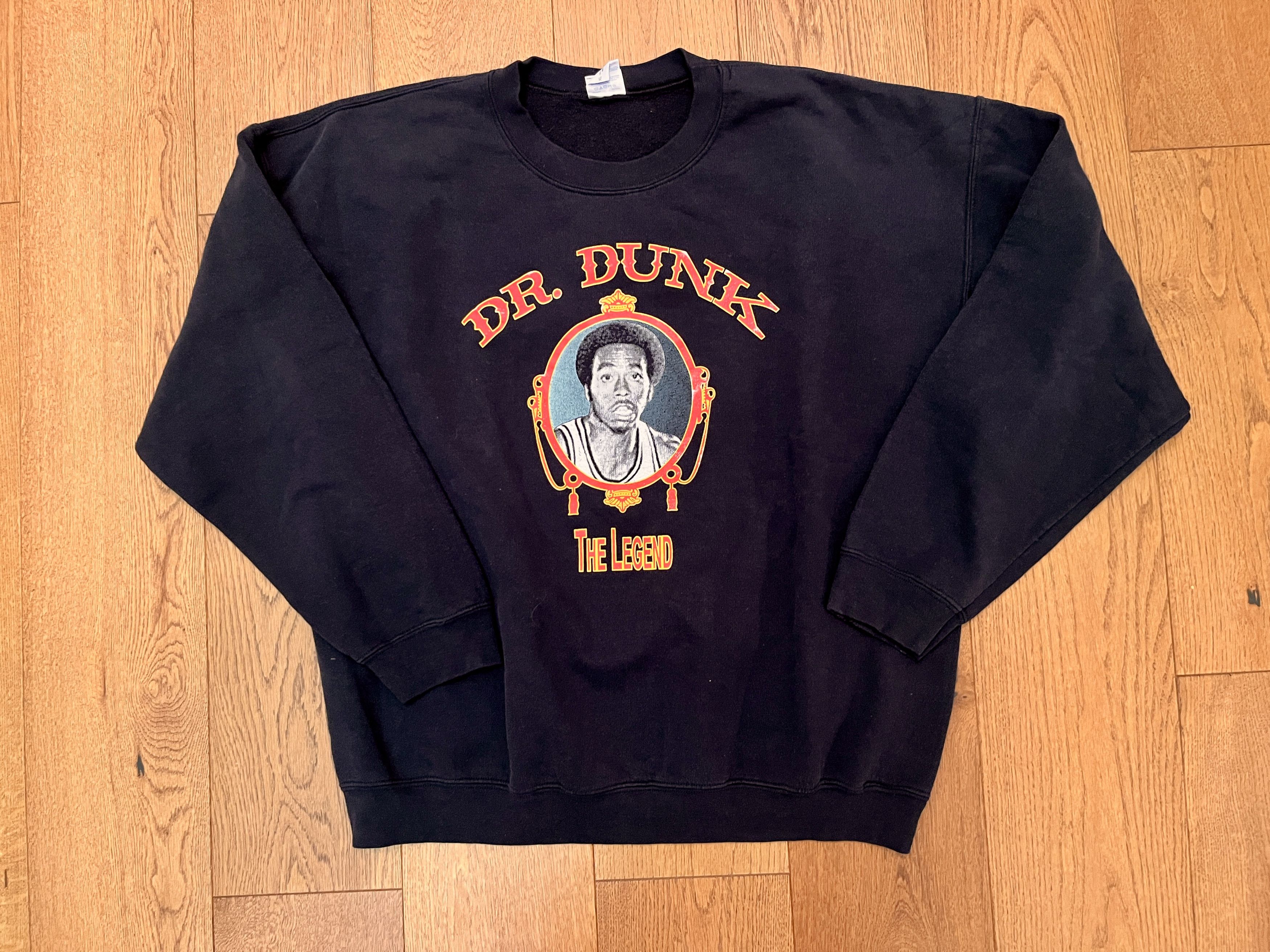 Vintage Julius Erving "Dr. Dunk" The Legend Sweatshirt XL Size US XL / EU 56 / 4 - 1 Thumbnail