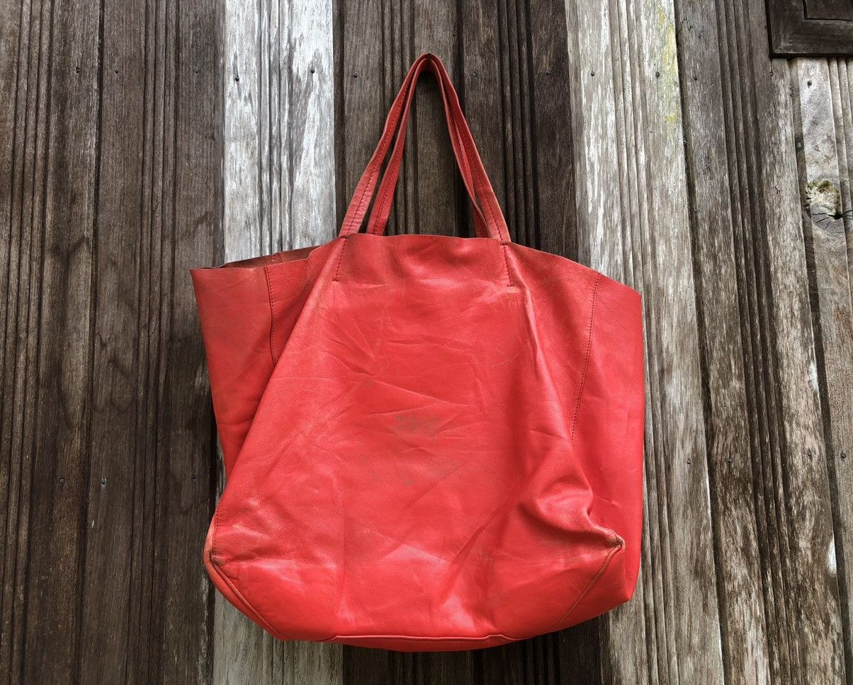 Celine Authentic Celine Horizontal Cabas Leather Tote Size ONE SIZE - 6 Thumbnail
