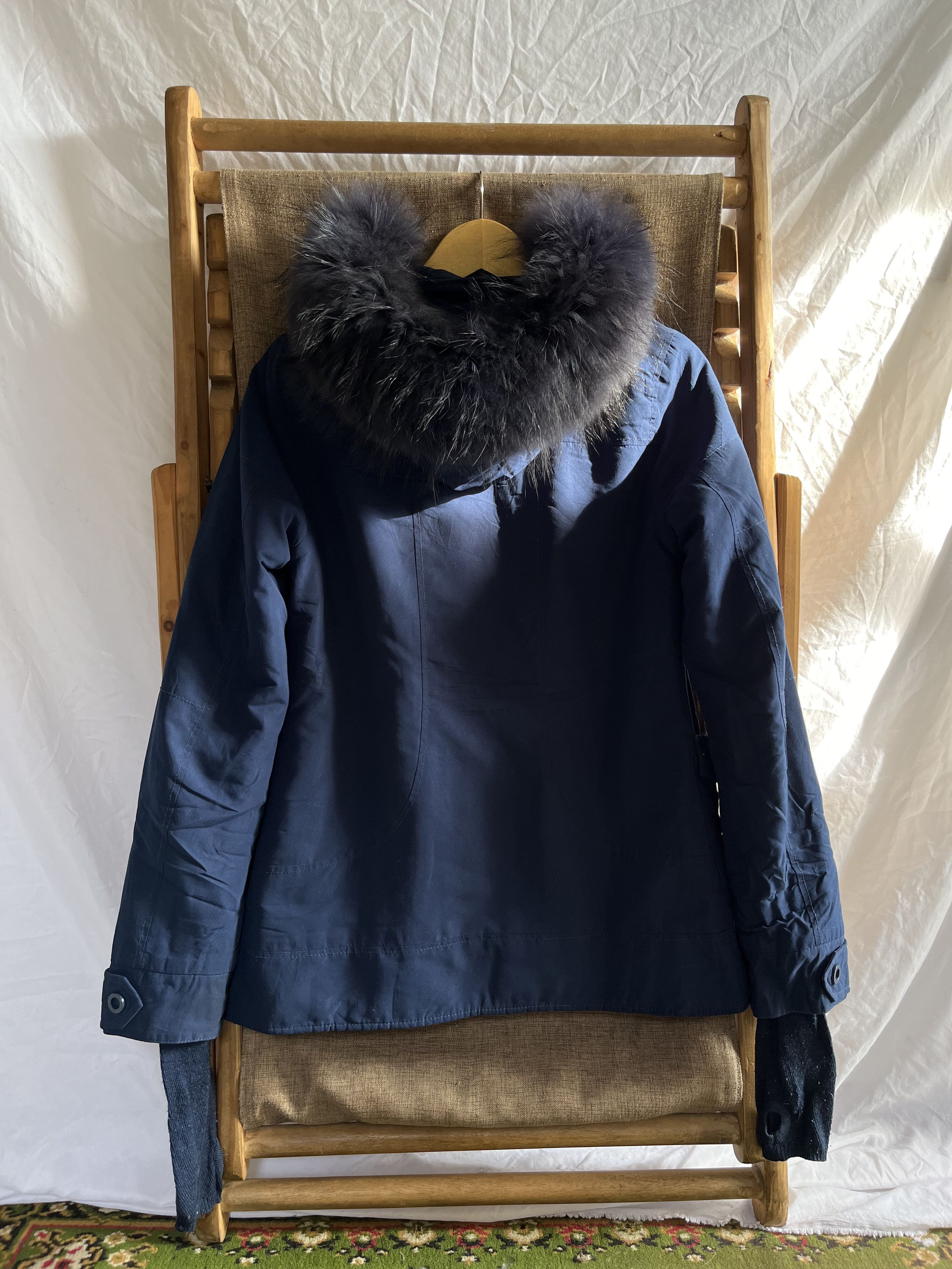 Le Grande Bleu (L.G.B.) SLY Japanese Brand Fur Raccoon Jacket Thumb Hole Design Size US S / EU 44-46 / 1 - 8 Thumbnail