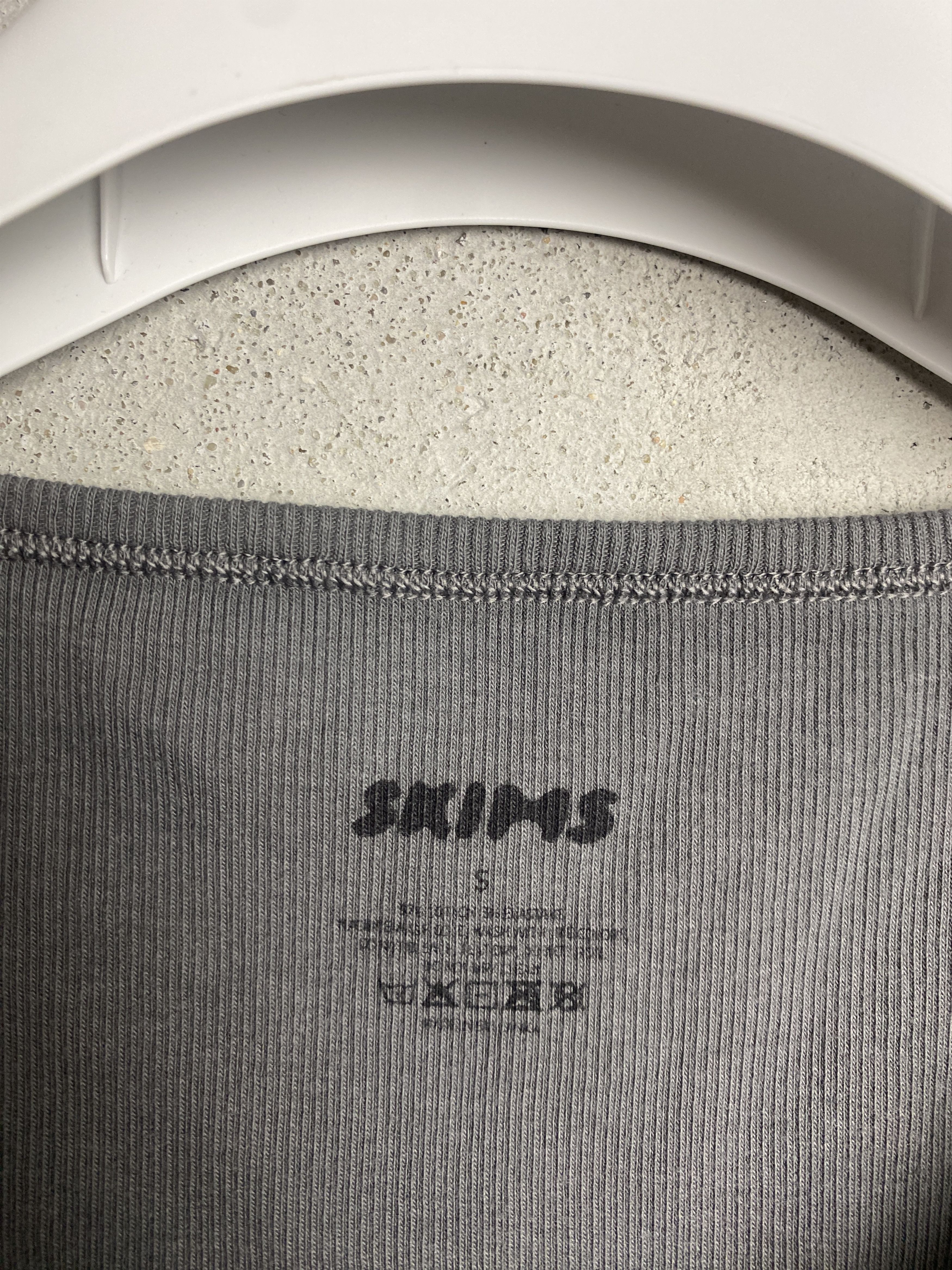 SKIMS Skims tanktop t-shirt tee ribbed sport pilates gym Size S / US 4 / IT 40 - 4 Thumbnail