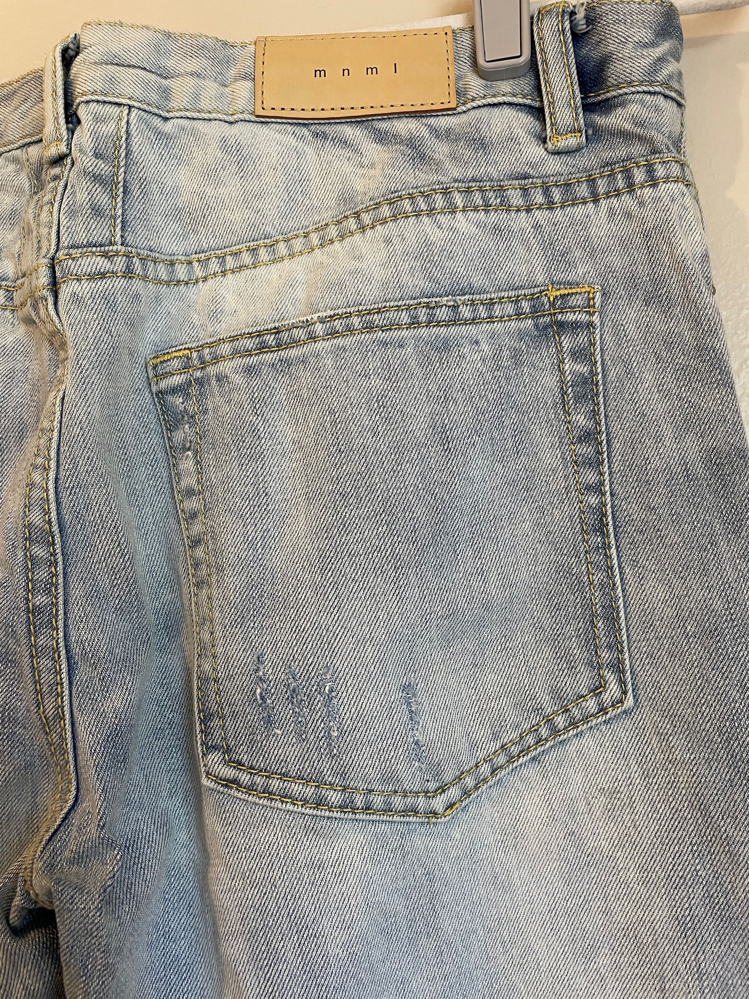 MNML MNML motorcycle biker Jeans Size US 32 / EU 48 - 9 Thumbnail