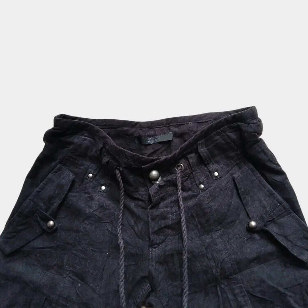 Le Grande Bleu (L.G.B.) Jet label velvet drawstring flare pant Size US 29 - 4 Thumbnail