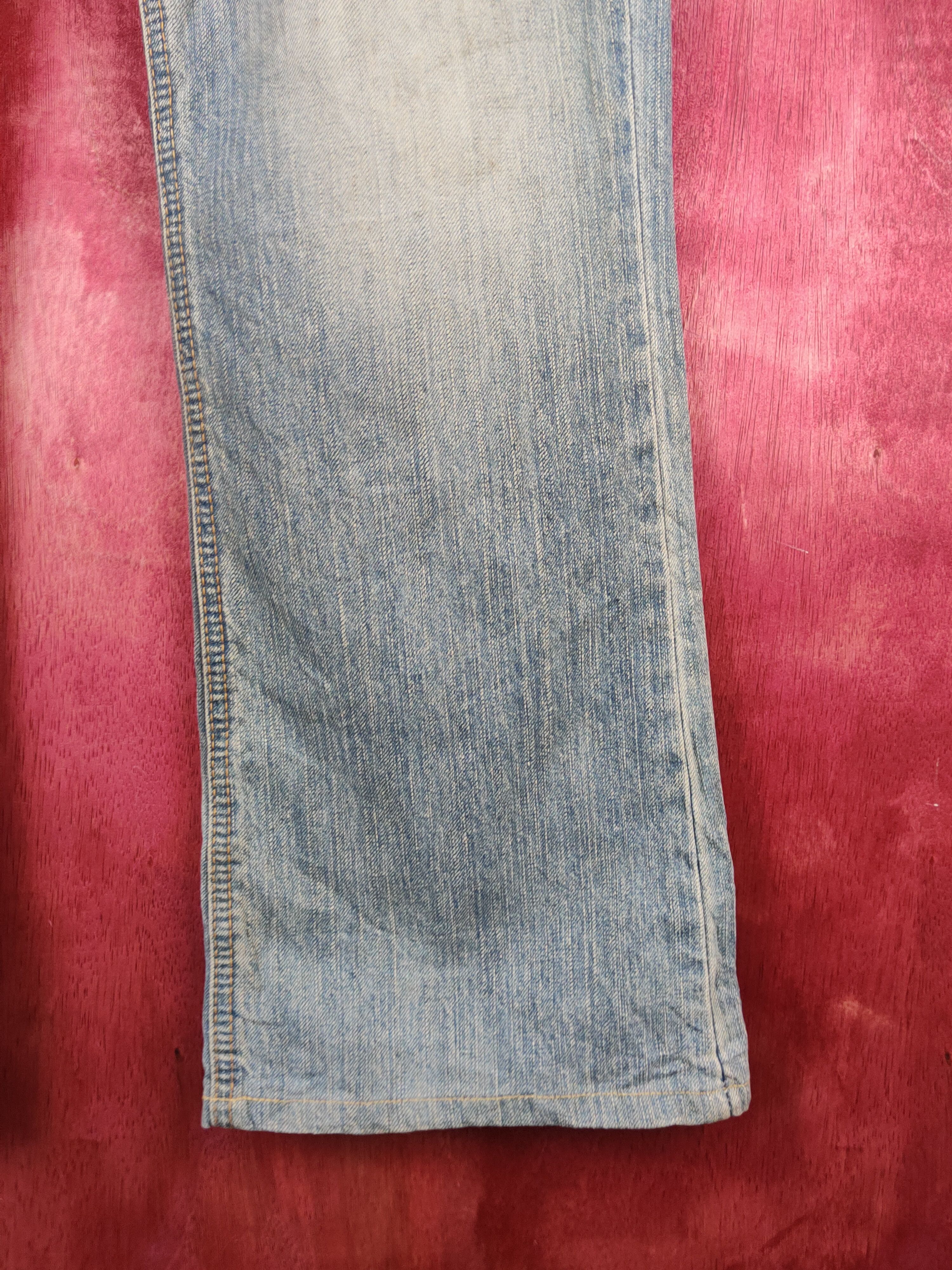 Edwin Edwin Blue Faded Distressed Ripped Jeans #S1768 Size US 32 / EU 48 - 6 Thumbnail