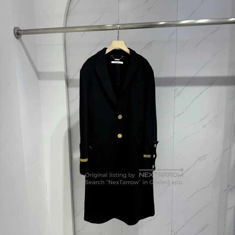Givenchy Givenchy Black Trench Coat Size S / US 4 / IT 40 - 1 Thumbnail
