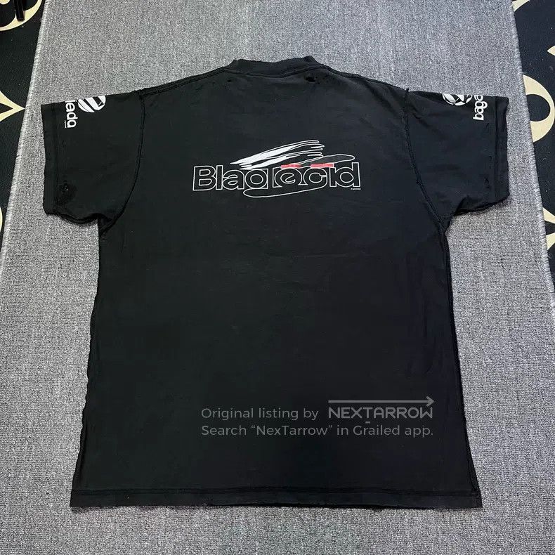 Balenciaga Balenciaga Logo Letter Print Round Neck Short Sleeve T-Shi Size US S / EU 44-46 / 1 - 2 Thumbnail