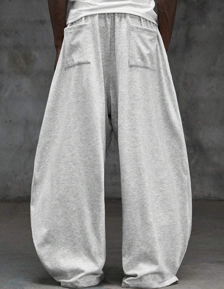 Japanese Brand Fukiishi x oue Striped Baggy Pants Size US 29 - 2 Thumbnail