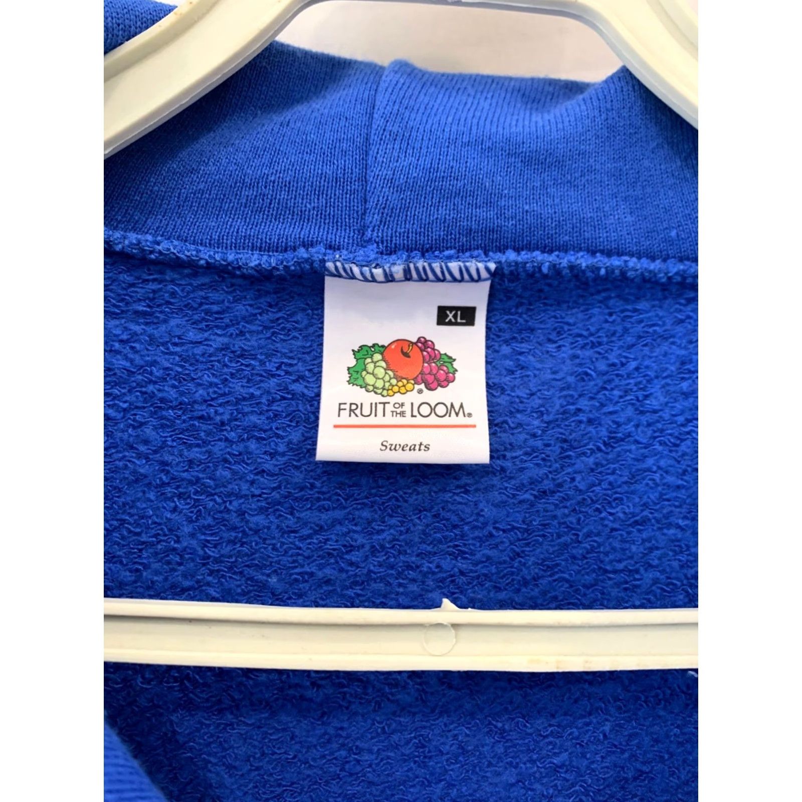 Fruit Of The Loom Vtg Valentino Rossi The Doctor VR46 Gauloises Yamaha Hoodie XL MotoGP Blue Mens Pullover Shirt Size US XL / EU 56 / 4 - 3 Thumbnail