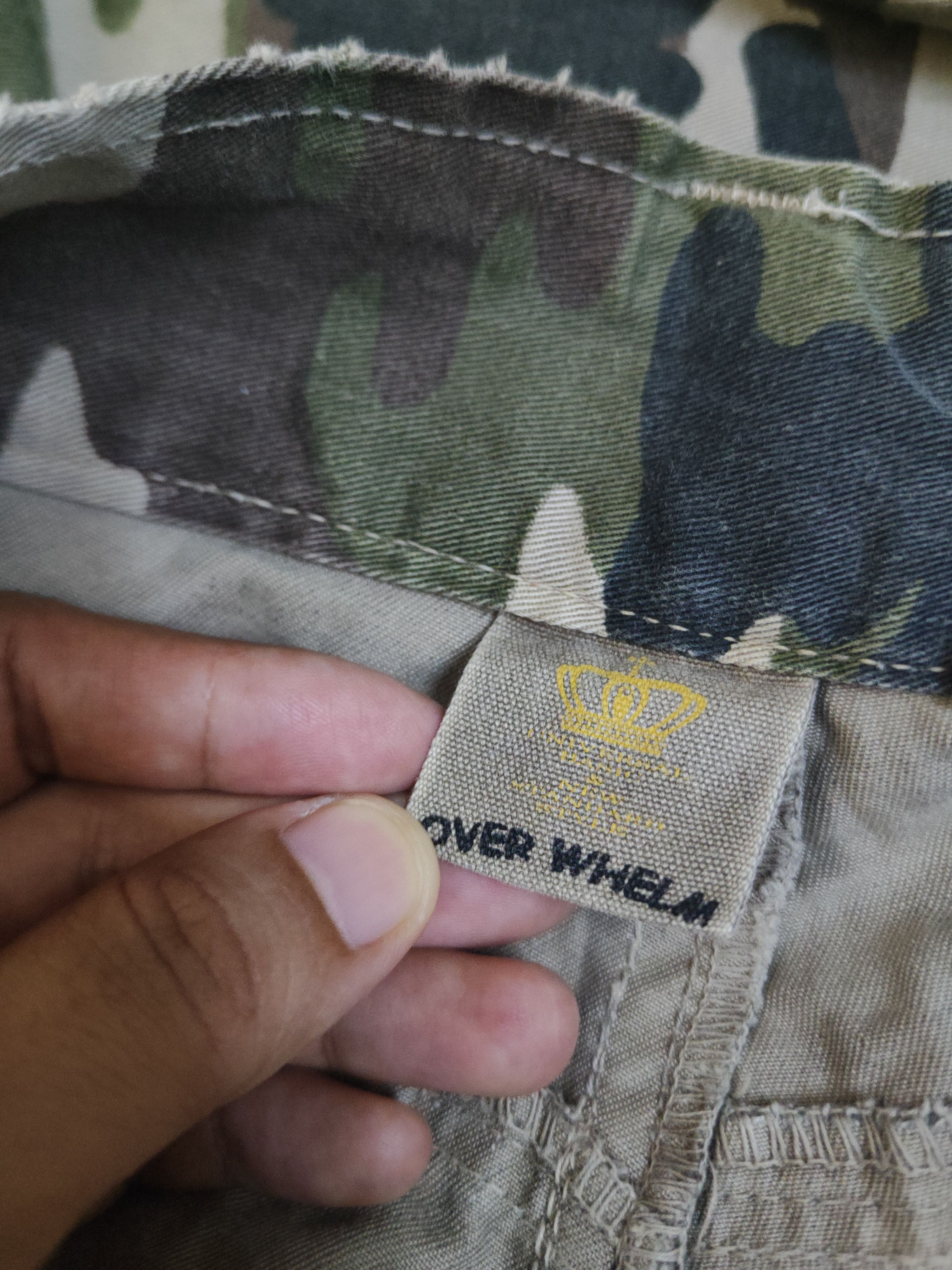 Japanese Brand DL Over Whelm Camouflage Multipocket Cargo Pants #46-002 Size US 32 / EU 48 - 15 Thumbnail