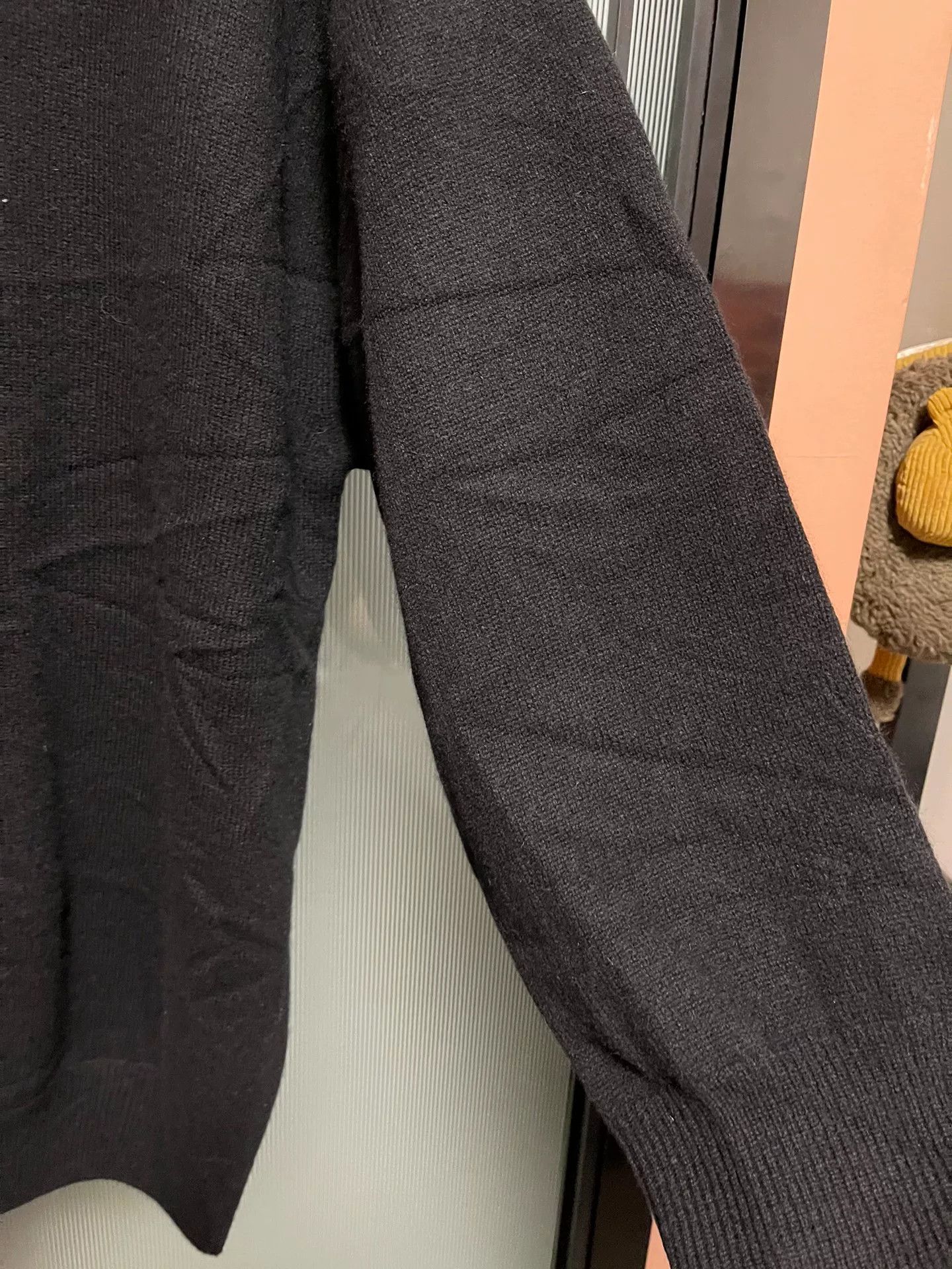 Balenciaga black long sleeve gym wear sweatshirt Size US L / EU 52-54 / 3 - 3 Thumbnail