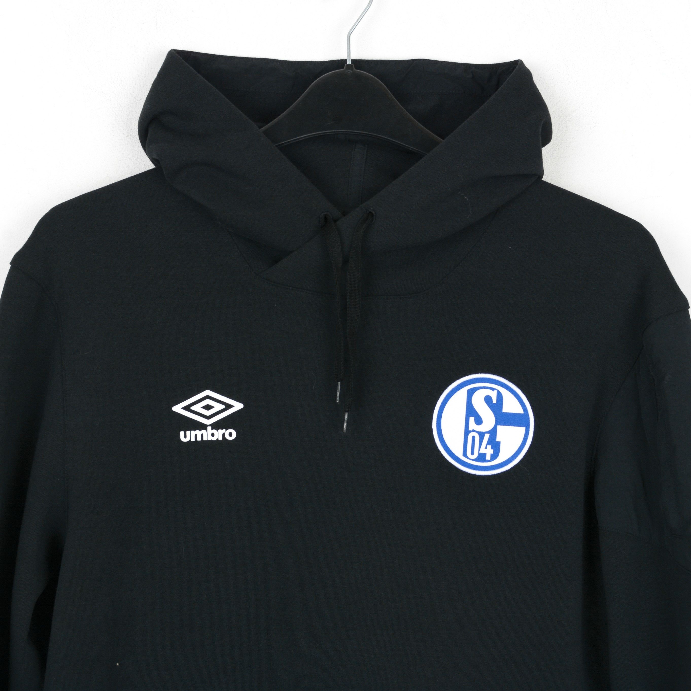 Umbro Schalke 04 L Football Soccer Travel Hoodie Jumper Pullover Size US L / EU 52-54 / 3 - 2 Thumbnail