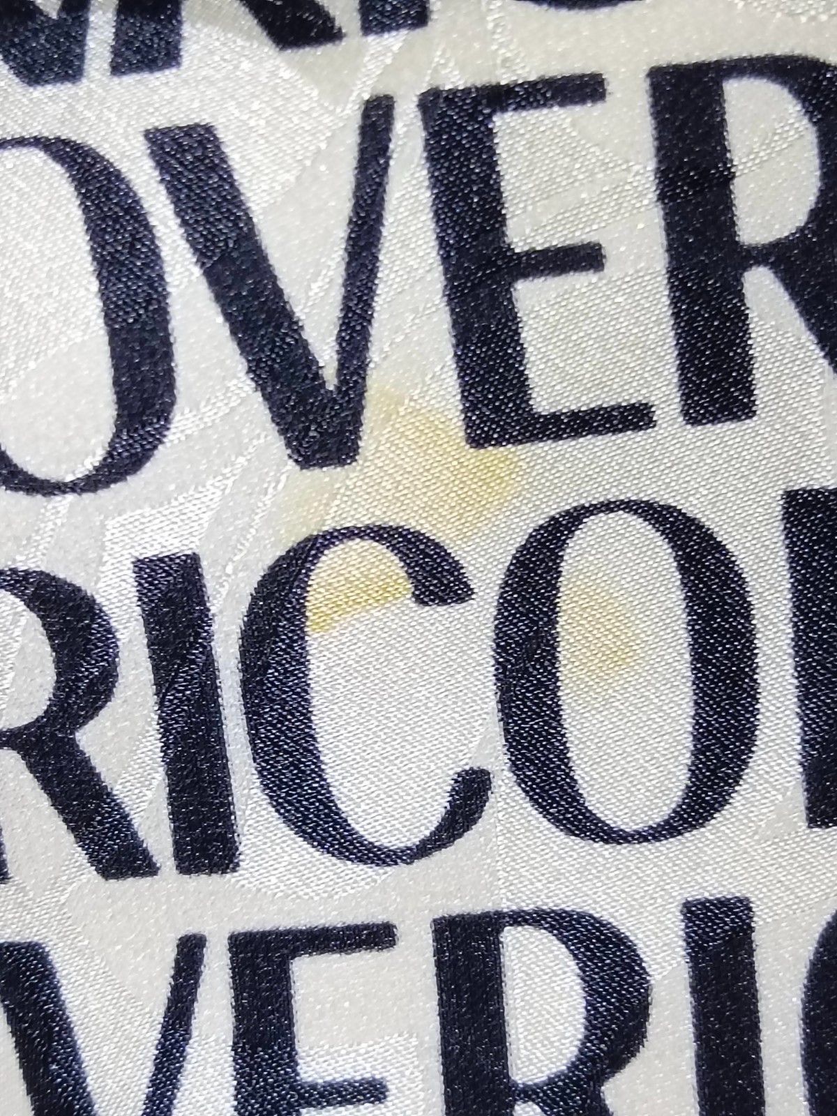 Enrico Coveri ENRICO COVERI Italy Logo Monogram Black White Silk Scarf Size ONE SIZE - 5 Thumbnail