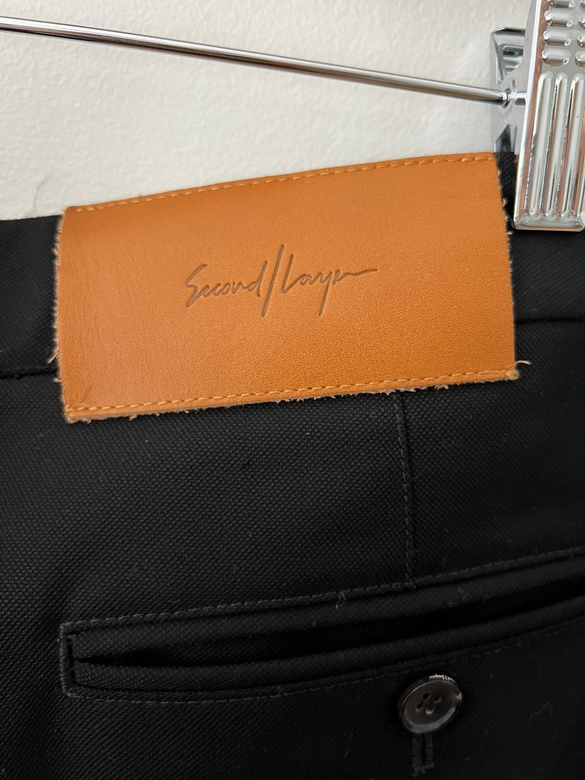 Second/Layer Relaxed Wool Primo Trouser Size US 38 / EU 54 - 4 Thumbnail