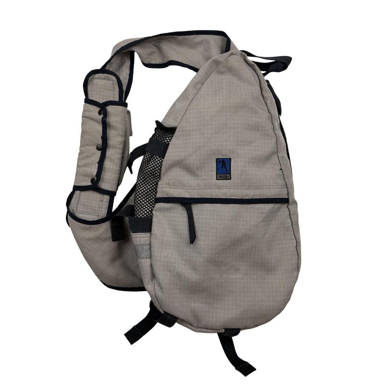 Stussy Vintage Stussy Sling Bag Grid Pattern Size ONE SIZE - 1 Thumbnail