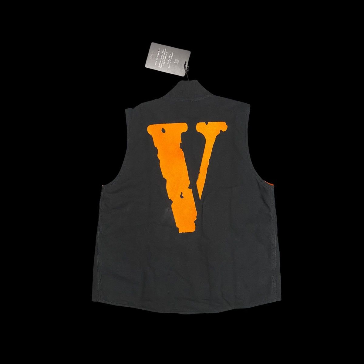 Vlone Vlone Caution Reversible Zip Vest Size US L / EU 52-54 / 3 - 4 Thumbnail