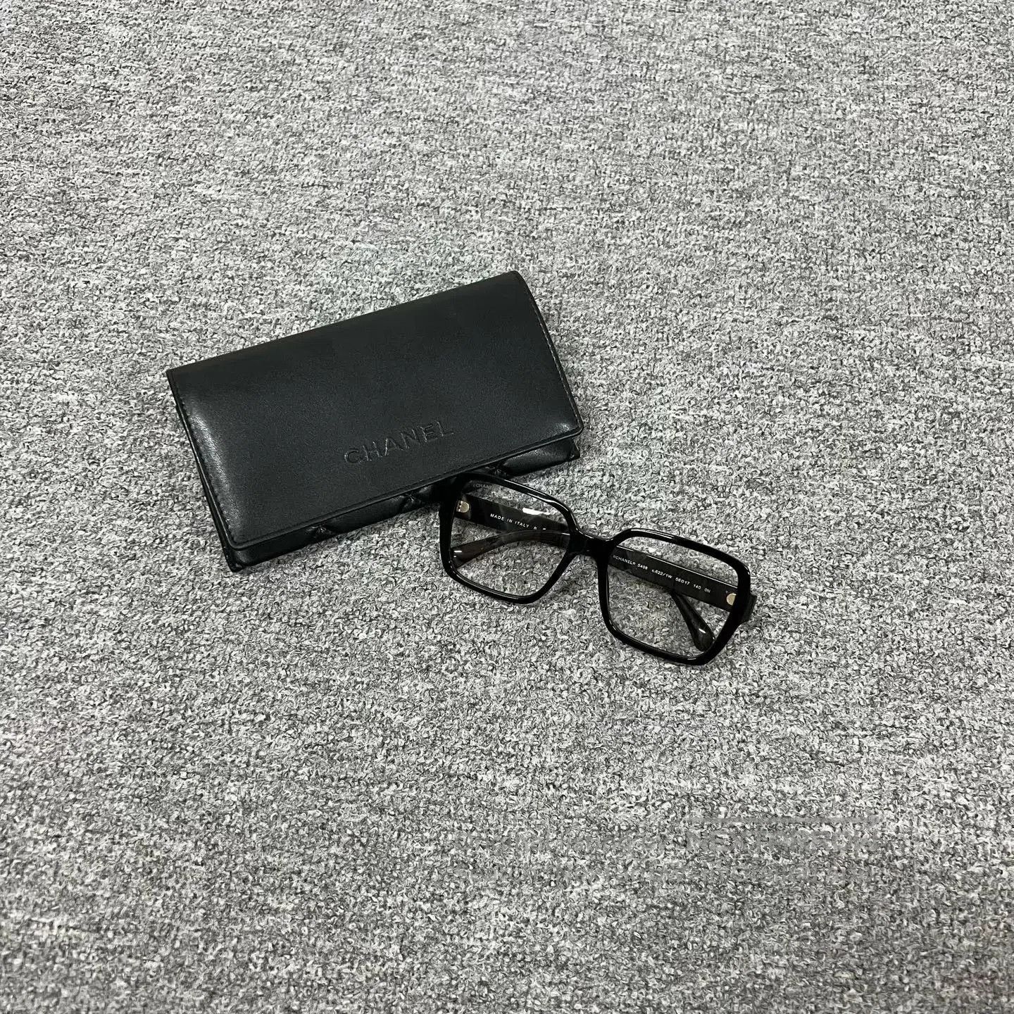 Chanel Chanel 5408 Black Frame Plain Glasses. Size ONE SIZE - 4 Thumbnail