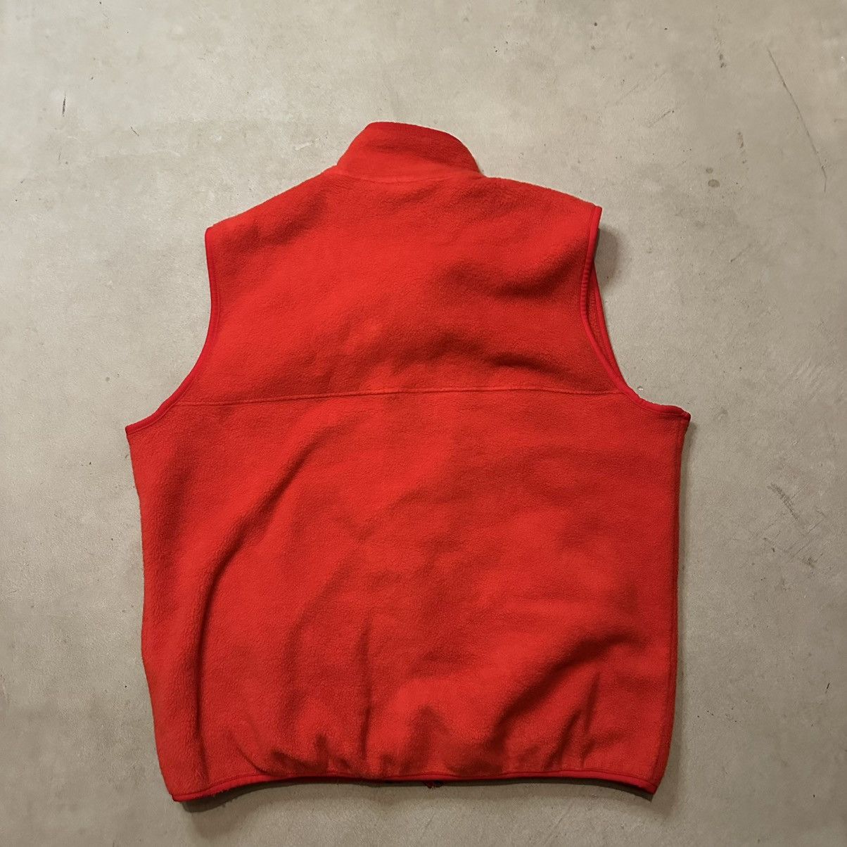 Patagonia Vintage 90s Made in USA Red Patagonia Fleece Vest Size XL Size US XL / EU 56 / 4 - 7 Thumbnail
