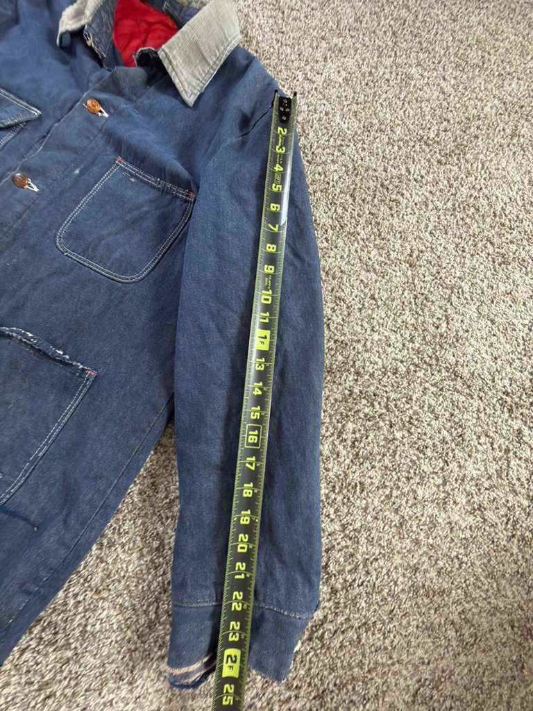 Wrangler 1970's Blue Bell Wrangler Denim Chore Coat - Vintage Size US M / EU 48-50 / 2 - 11 Thumbnail