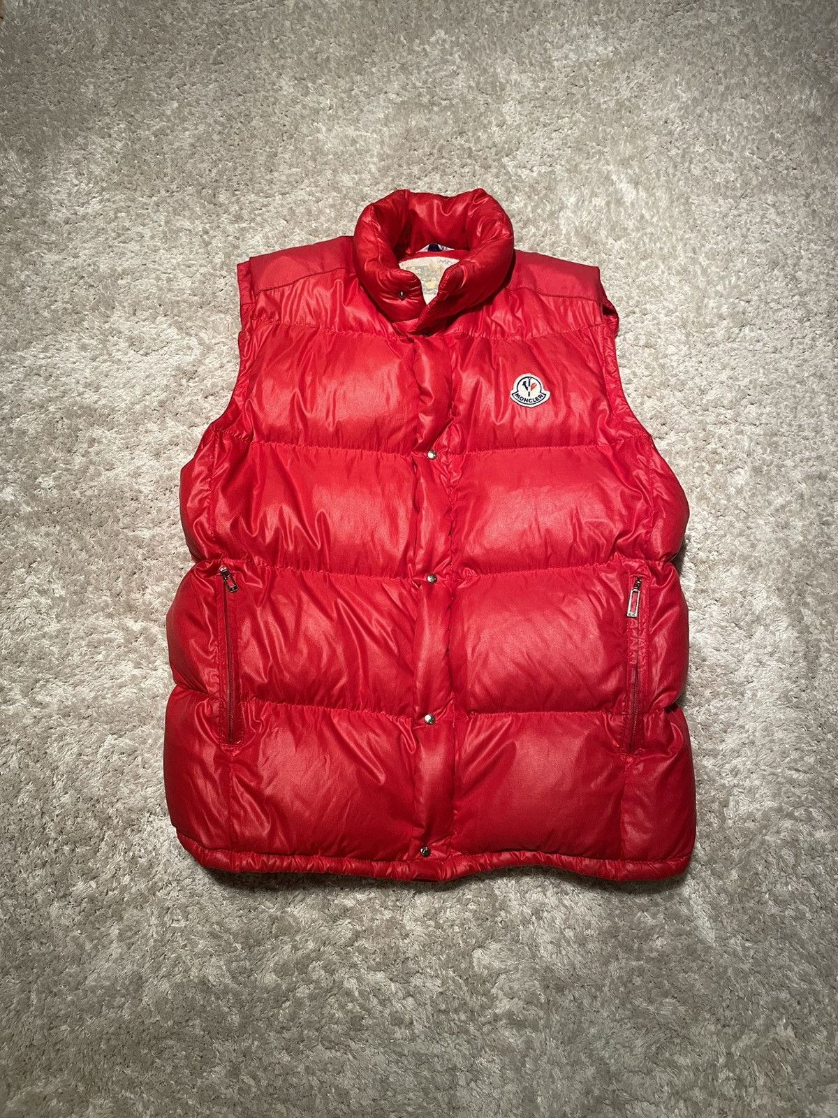 Moncler 💎 Moncler Grenoble 2 in 1 Red Puffer Jacket Size 4 / L Size US L / EU 52-54 / 3 - 2 Thumbnail