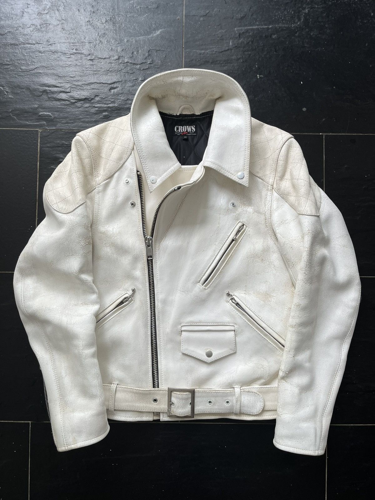 Japanese Brand TFOA LEATHER JACKET TESHOU HEAD OF 6th GENERATION Size US M / EU 48-50 / 2 - 7 Thumbnail