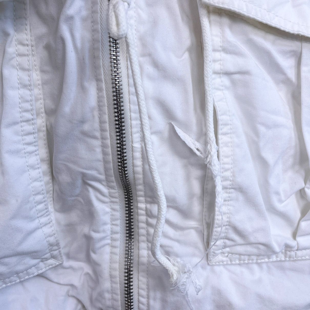 Gap GAP Sherpa Lined Parka Coat White Hooded Full Zip Womens S Size S / US 4 / IT 40 - 4 Thumbnail