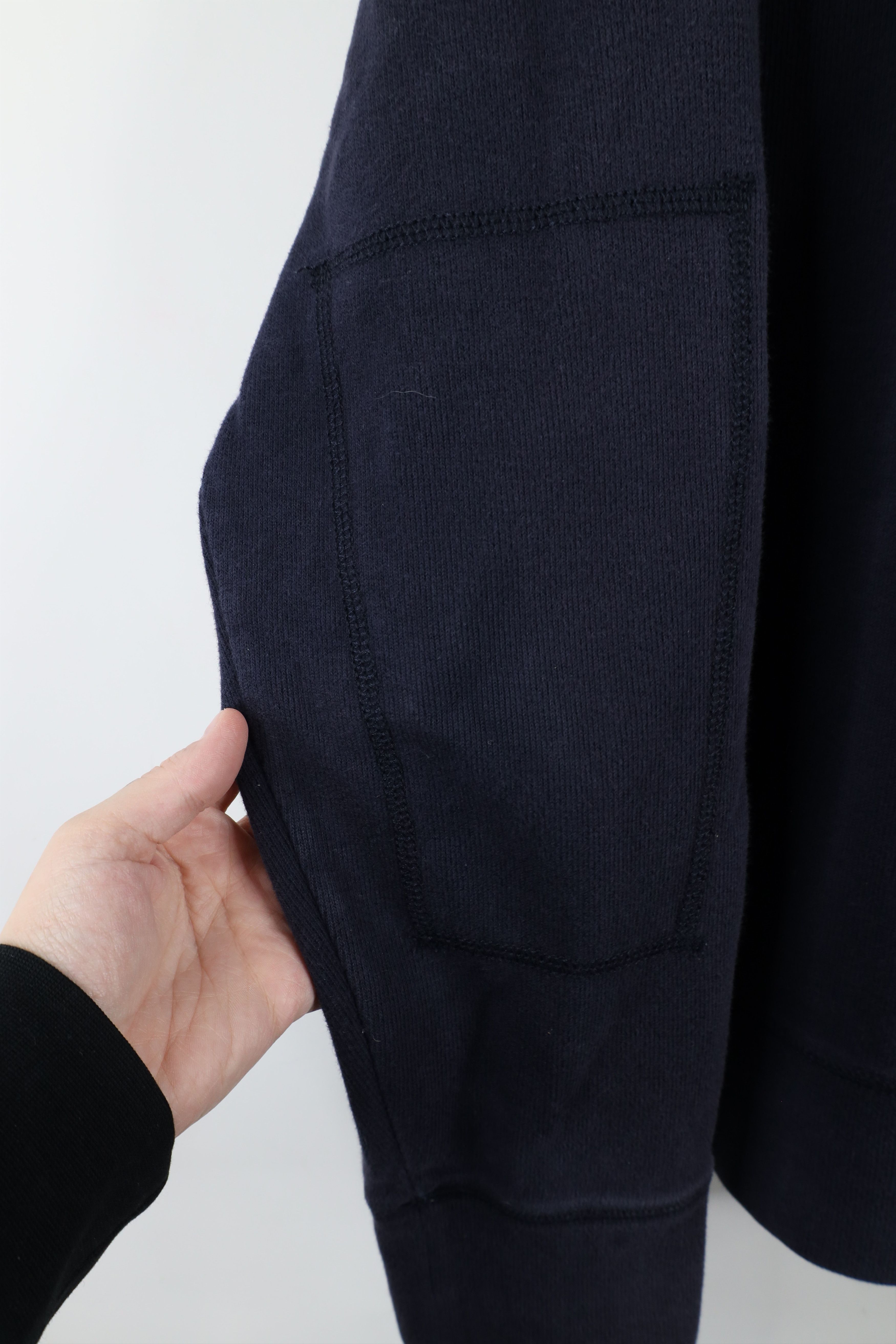 Eddie Bauer × Vintage Vintage Eddie Bauer Elbow Patch Ribbed Knit Henley Sweater Size US L / EU 52-54 / 3 - 4 Thumbnail